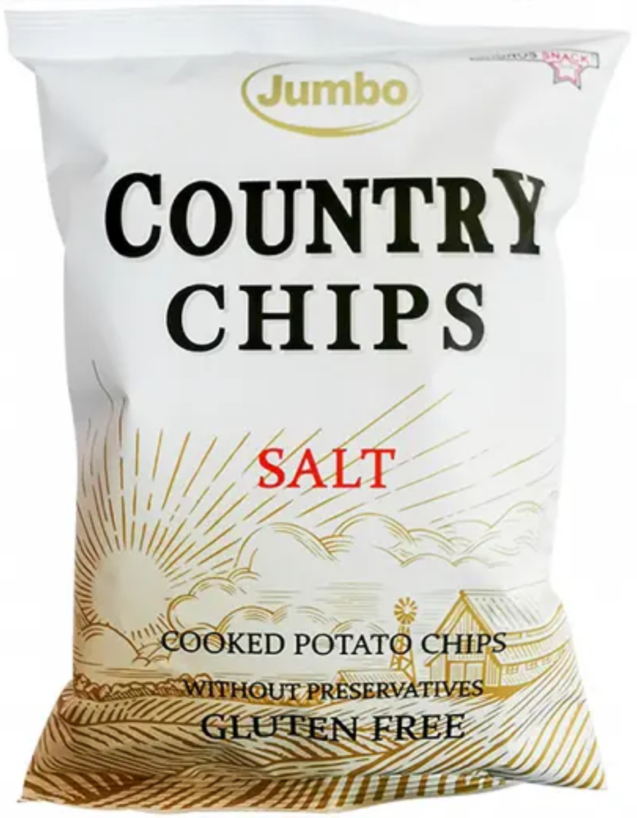 JUMBO COUNTRY CHIPS Salt 150G
