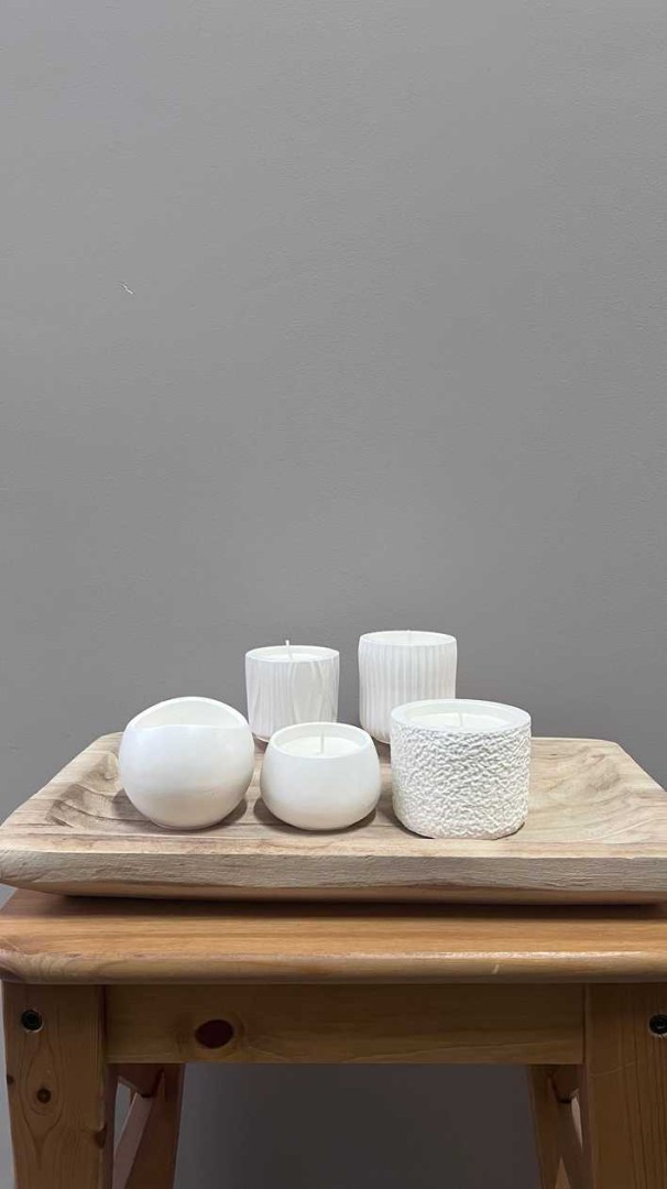 White Candle a piece