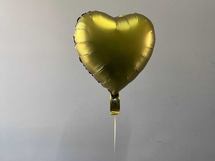 Foil μπαλόνι ηλίου σε σχήμα καρδιάς 35cm