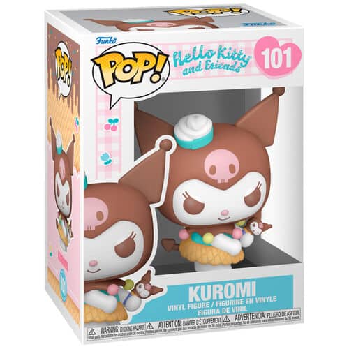 FUNKO POP! SANRIO: HELLO KITTY AND FRIENDS – KUROMI (ICE CREAM) #101
