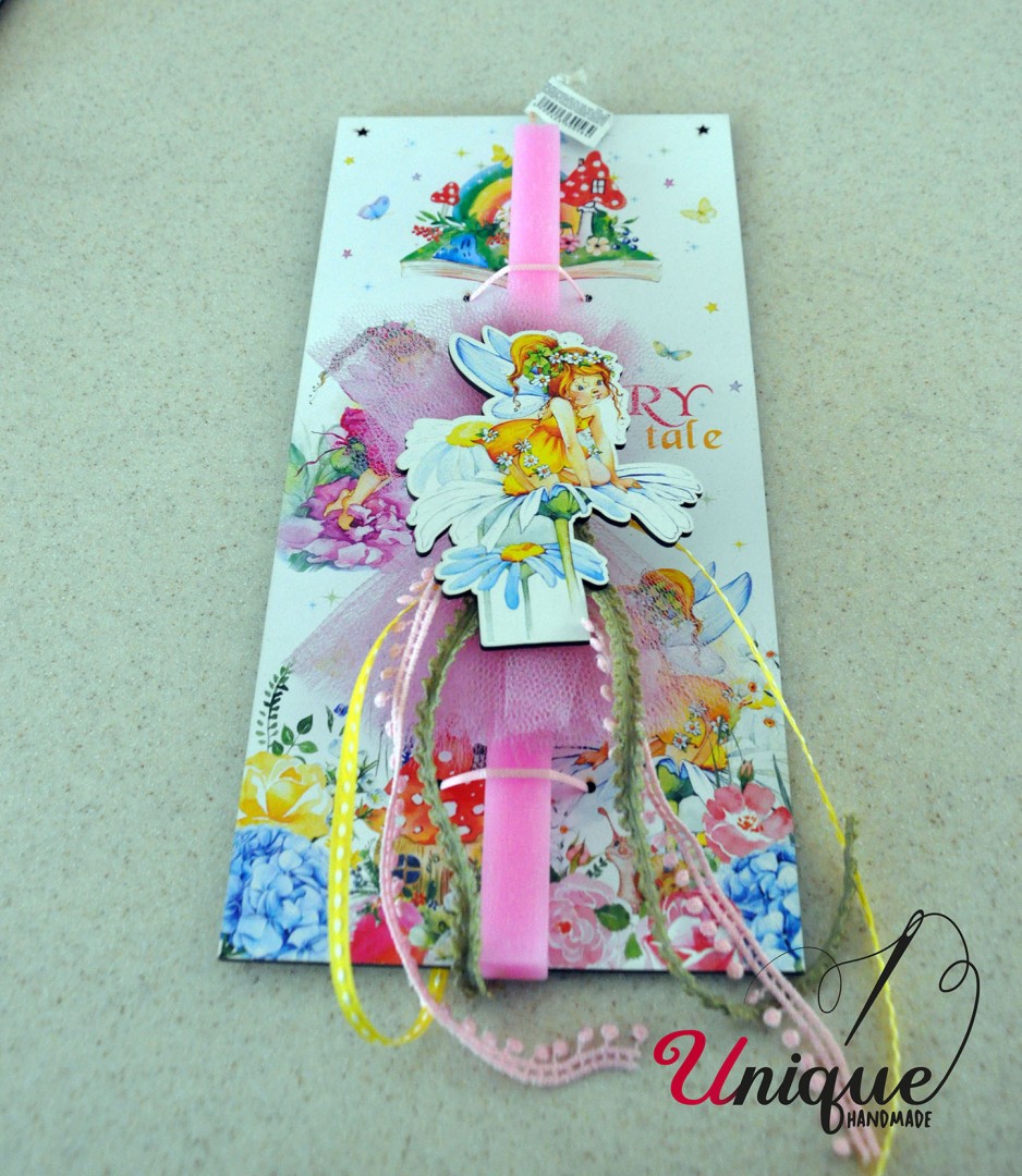 Fairy Easter candle Lampada
