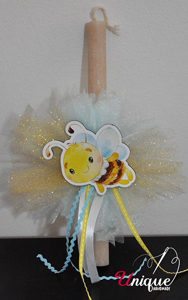 Bee Easter Candle Lampada