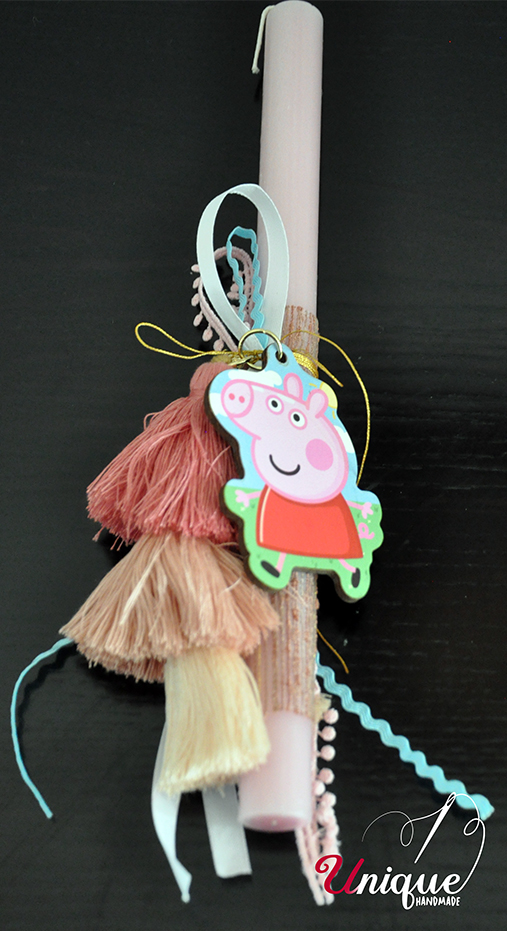 Peppa Pig Brelock Easter Candle Lampada