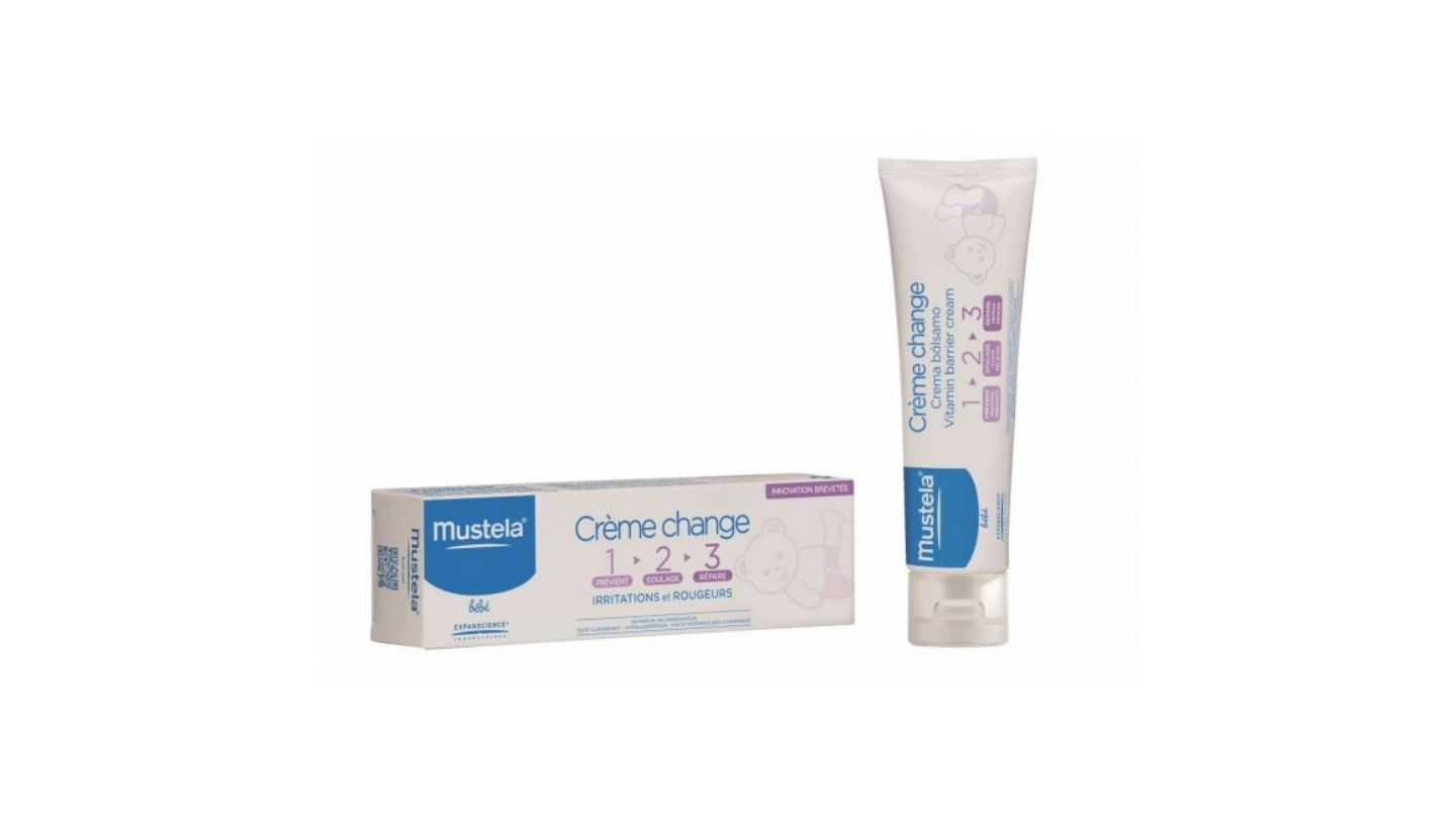 Mustela Vitamin Barrier Cream 1.2.3., 100ml/3.88oz