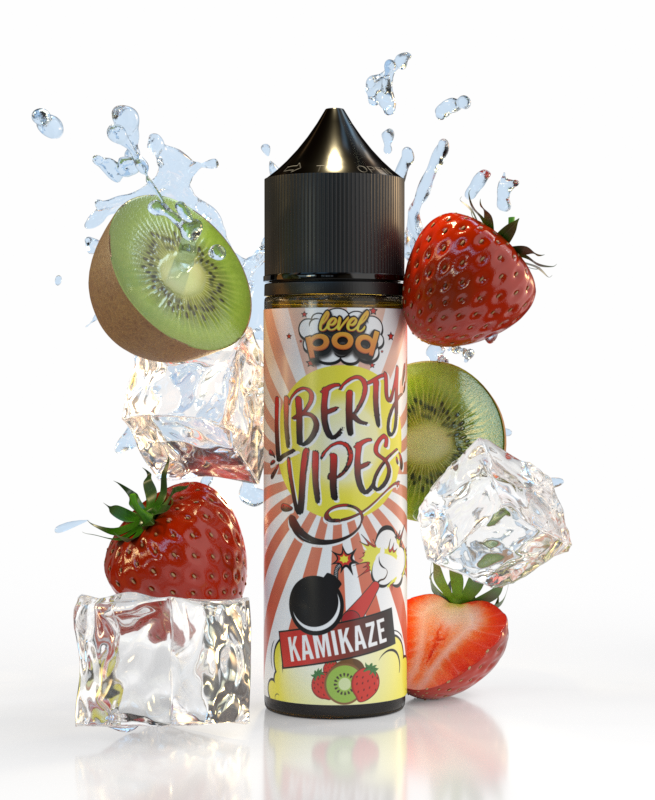 LIBERTY VIPES - KAMIKAZE 60ML POD LEVEL