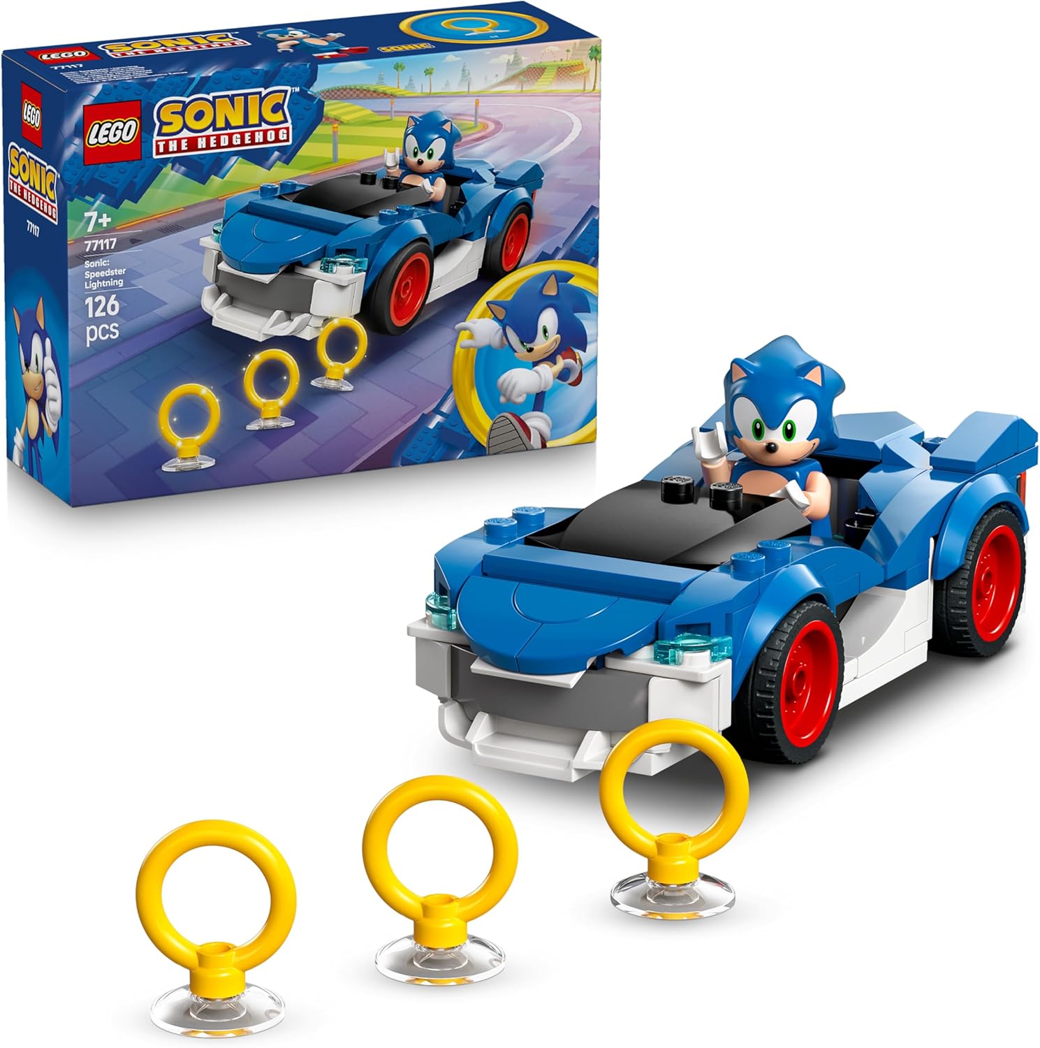 LEGO SONIC 7+ 126 PCS 77117