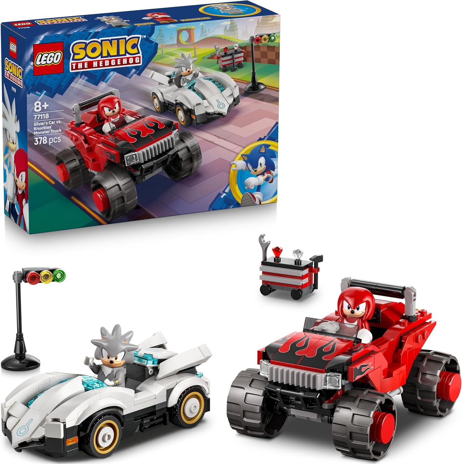 LEGO SONIC 8+ 378 PCS 77118