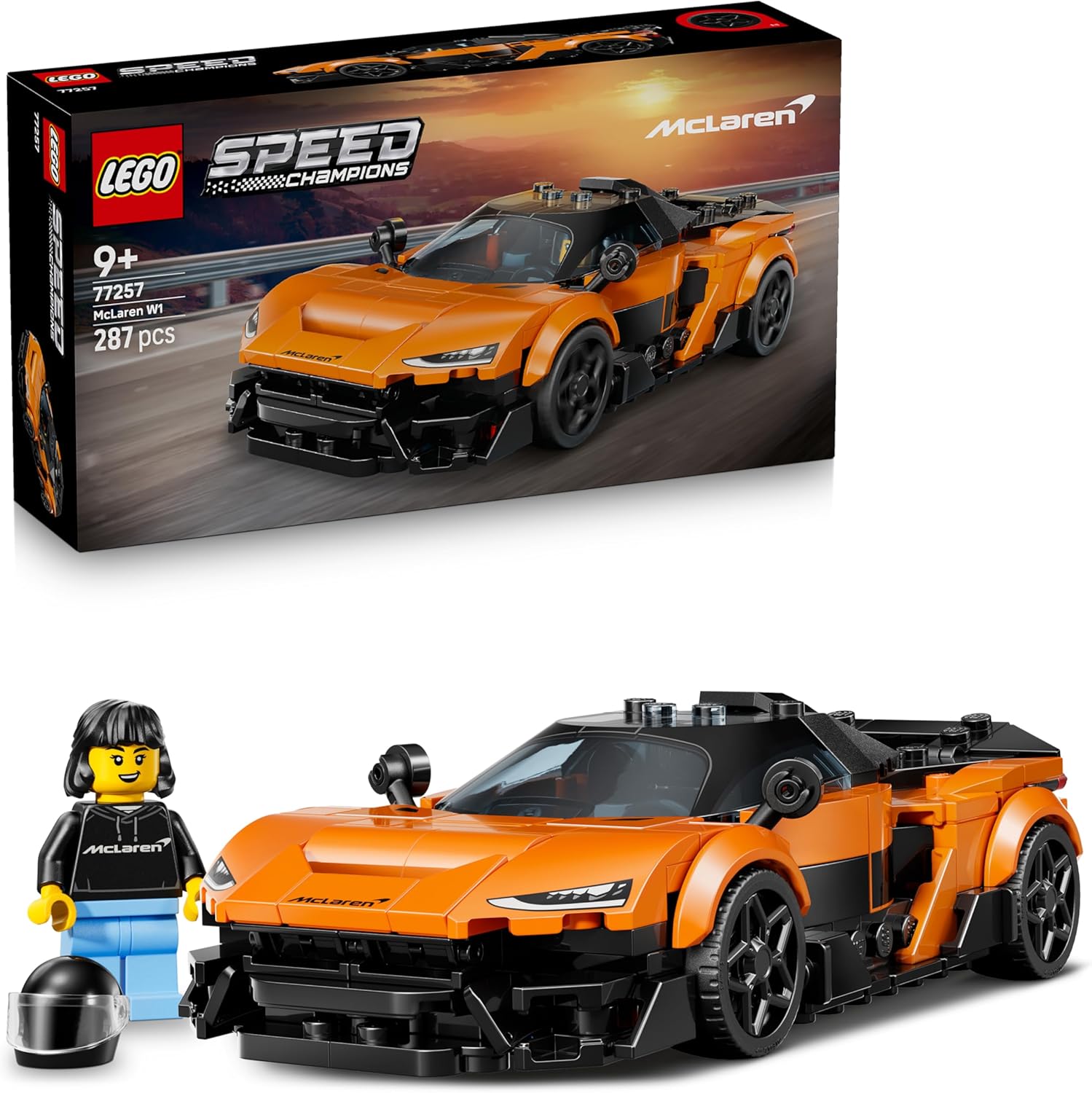LEGO SPEED CHAMPIONS MCLAREN W1 9+ 287PCS 77257