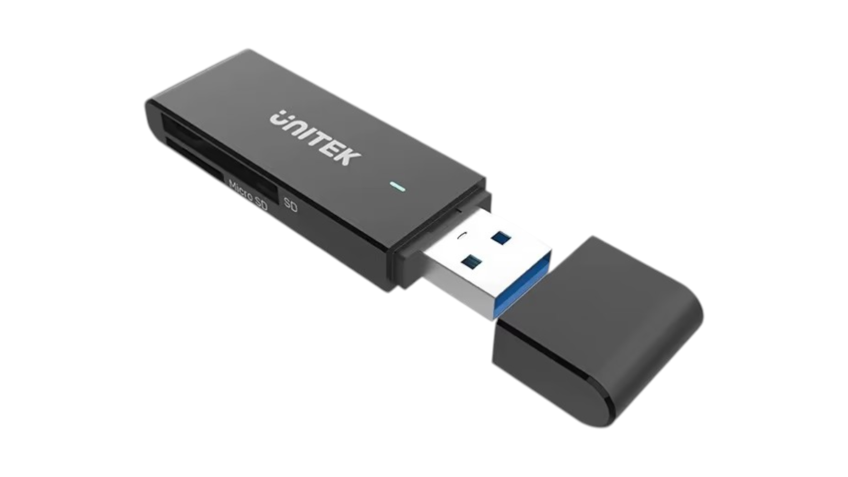 Unitek Y-9327A USB-A 3.0 to Micro SD/SD Card Reader