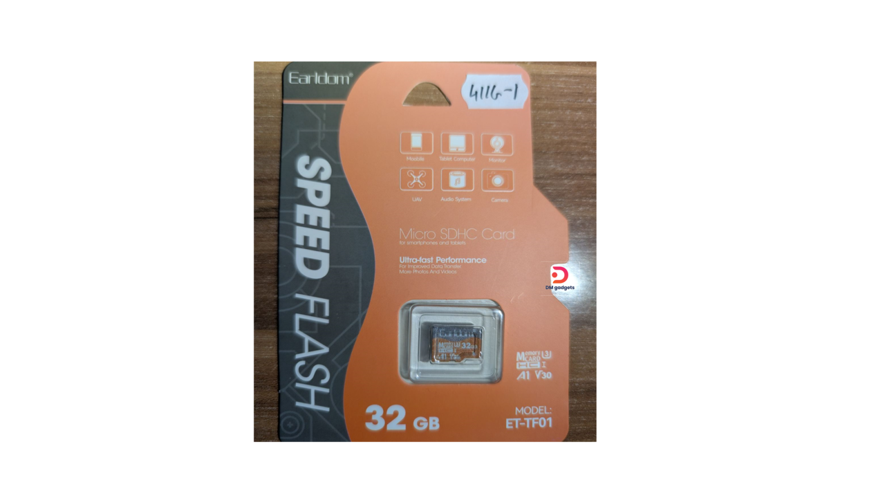 411G-1#Earldom®ET-TF01 Speed Flash 32GB Micro SDHC Card