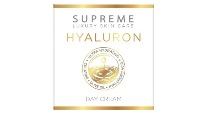 Ultra Hydrating Day Cream Supreme Hyaluron For All Skin Types