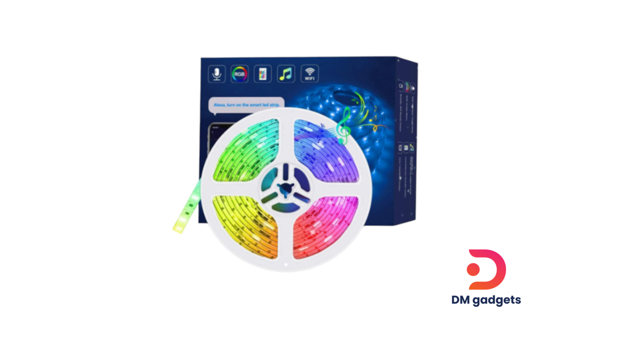 459-1#Est-tion® Wifi/Remote Control 5M Rgb Strip RGB-5050 Ac Plug