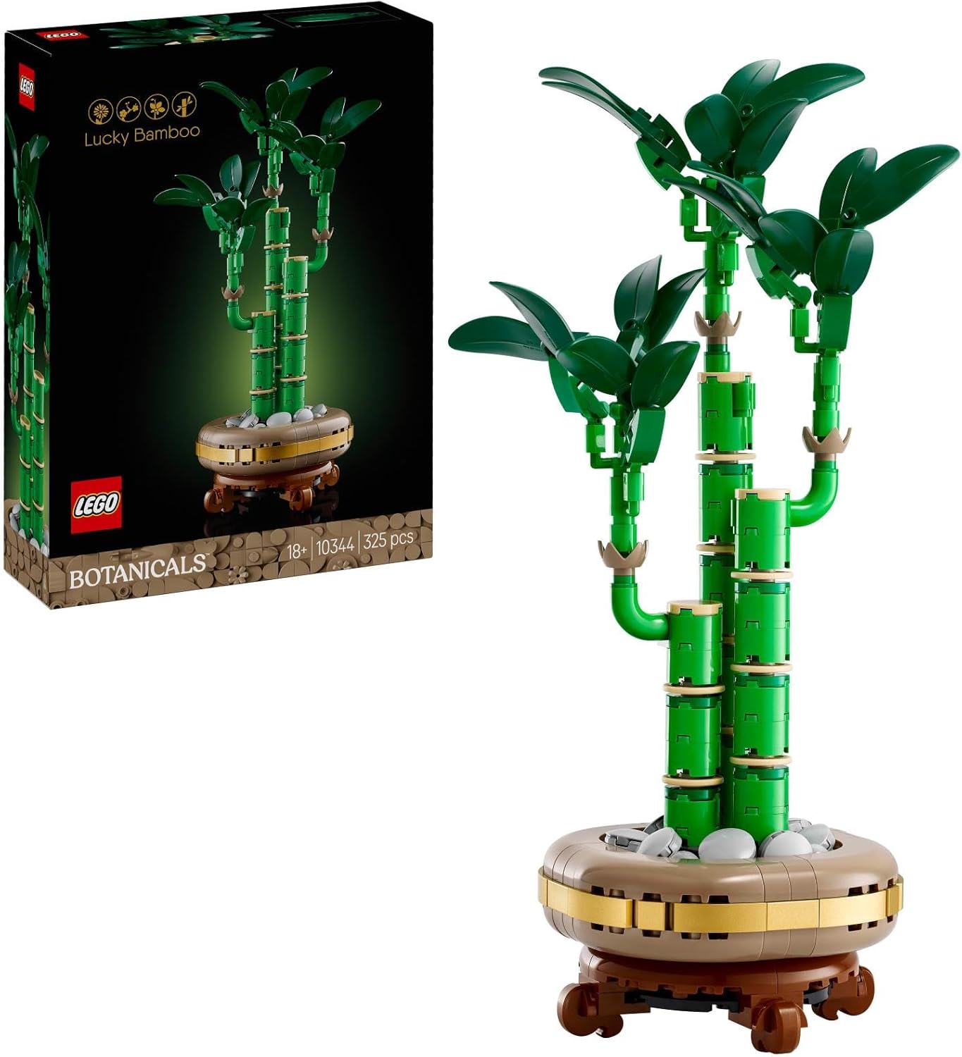 LEGO BOTANICALS LUCKY BAMBOO 18+ 274PCS 10344