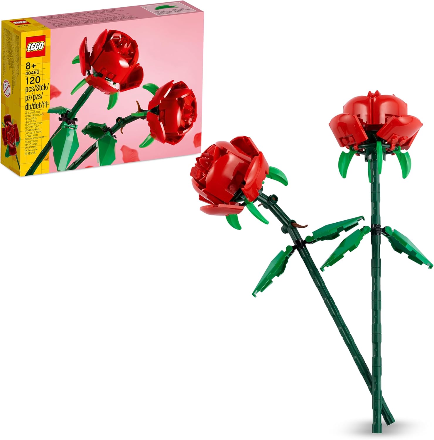 LEGO DECO ROSES 8+ 120PCS 40460