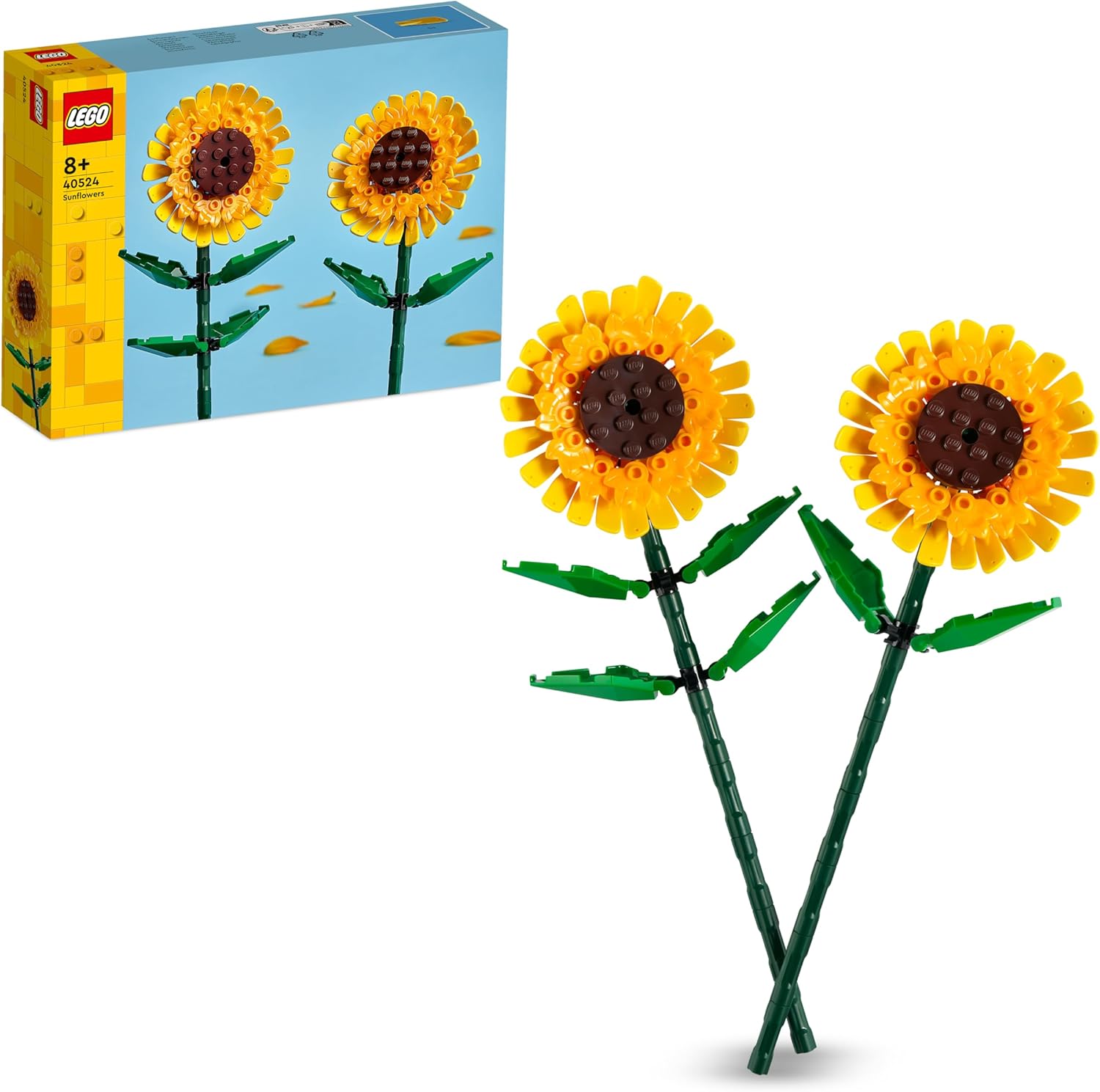 LEGO BOTANICALS SUNFLOWERS 8+ 191PCS 40524