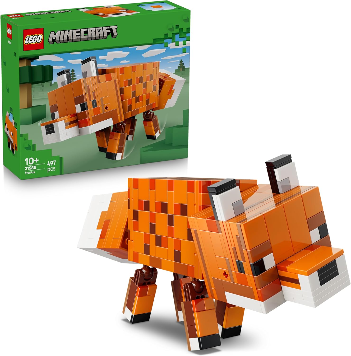 LEGO MINECRAFT THE FOX 10+ 497PCS 21588