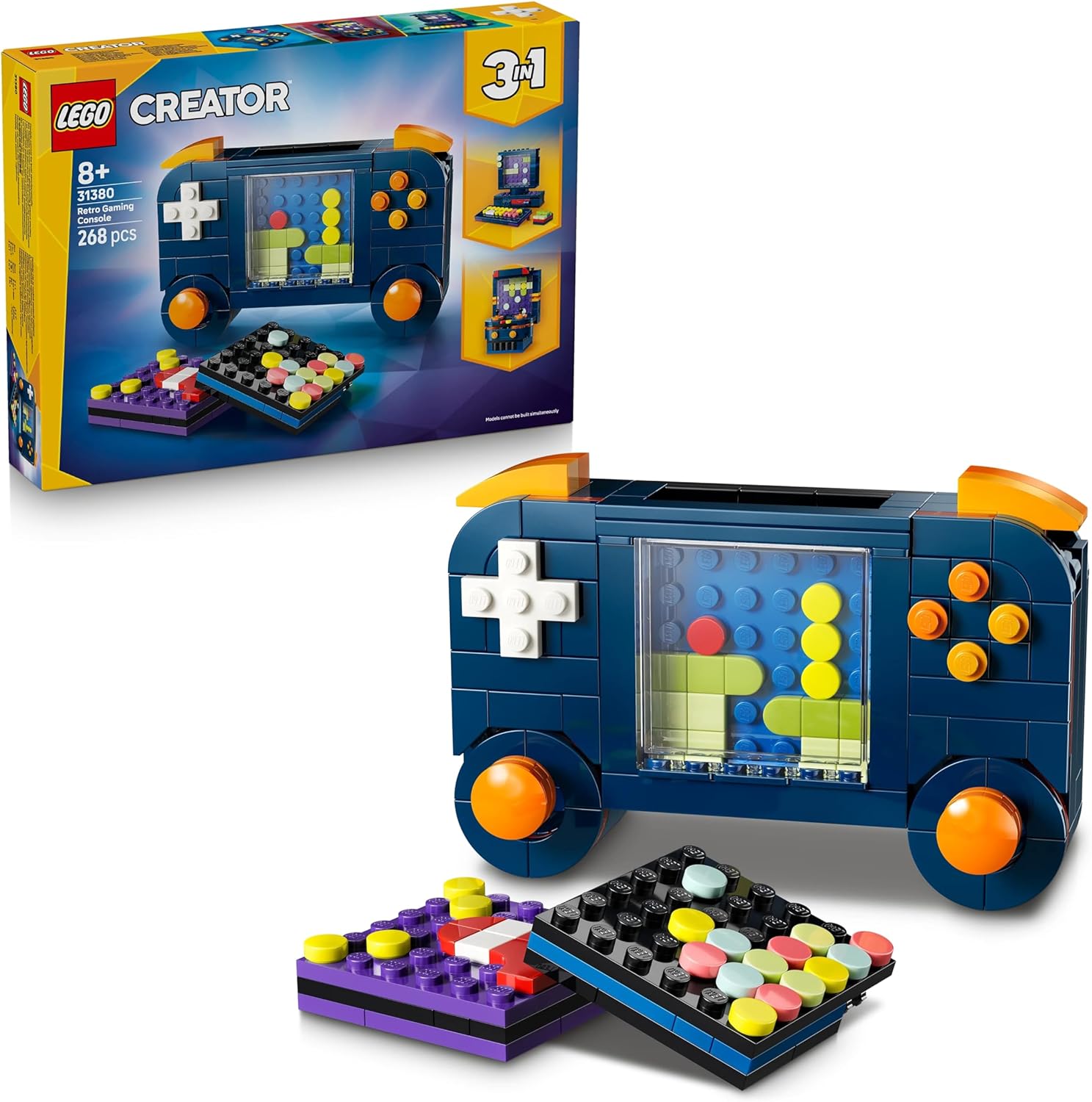 LEGO CREATOR RETRO GAMING CONSOLE 3 IN 1 8+ 268PCS 31380