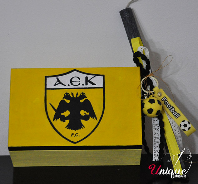 Easter Set Lampada & Wooden Box "AEK"