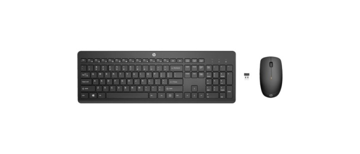 HP 235 WIRELESS MOUSE AND KEYBOARD COMBO
