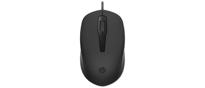 HP 150 WIRE MOUSE EURO USB BLACK/SI
