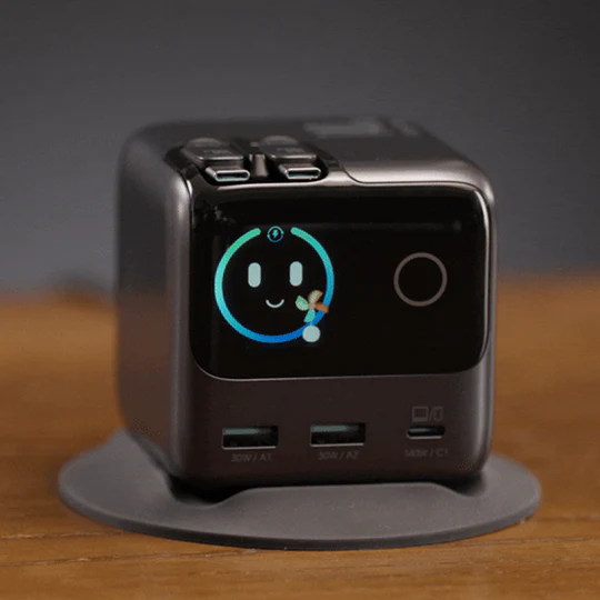 JOYROOM JR-TRD01 JOYROOM PODIX 140W 5-Port Desktop GaN Charger-Dark Gray