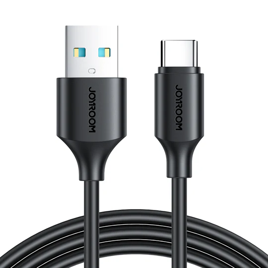 JOYROOM CHARGING CABLE USB TO USB TYPE C 3A 1M BLACK S-A9