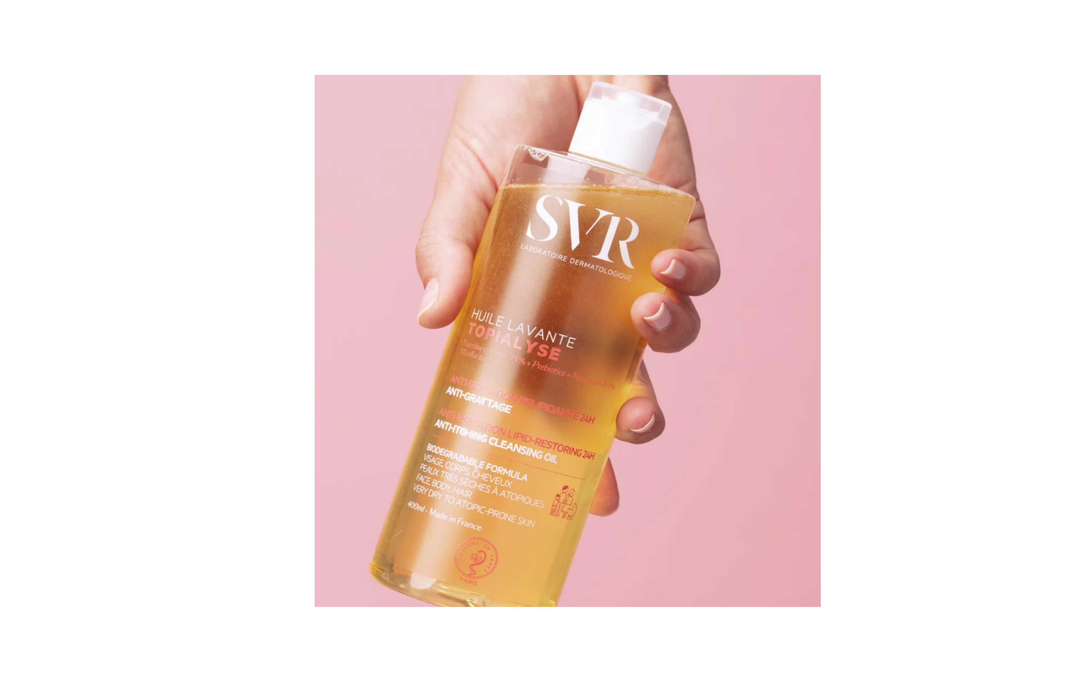 Svr Topialyse Anti-Itching Cleansing Oil  400ml