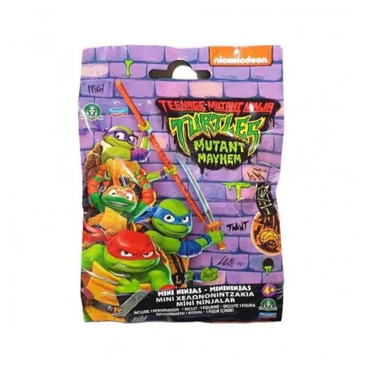 Giochi-Preziosi Tmnt Movie Mini Figoyres Asst. Tu808000  9+ years