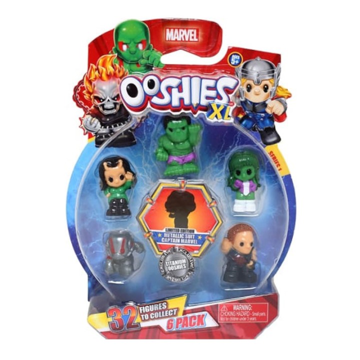 Ooshies-Kartela Marvel Me 6 Syllektikes Figoyres 23811