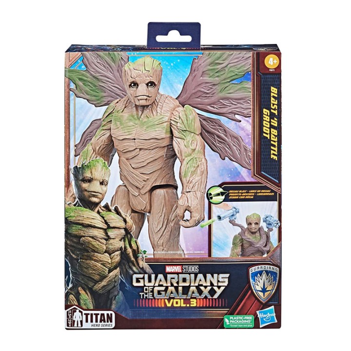 Hasbro Guardians Of The Galaxy Titan Hero Deluxe Groot F6873  5+ years|6+ years