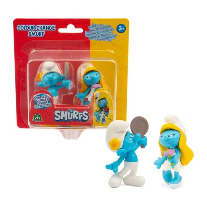 Giochi-Preziosi Smurfs 2 Figoyres 5 Ek. Me Allagi Chromatos Puf34000  5+ years