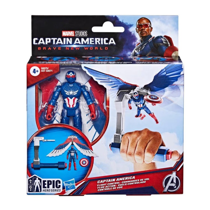 Hasbro Marvel Captain America Captain America Flight Control 4 (G0075)  5+ years