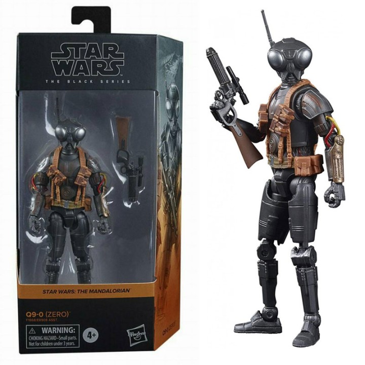 Hasbro Disney Star Wars The Black Series: The Mandalorian - Q9-0 (Zero) Action F E8908  4+ years