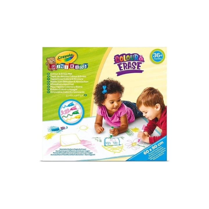 Crayola Chalaki Chografikis Color Pop & Erase Mat New Pack Cry05000  18+ years
