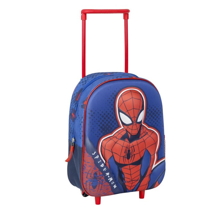 Cerda Kids Backpack Trolley 3D Spiderman Back To School 2100005117  18+ years