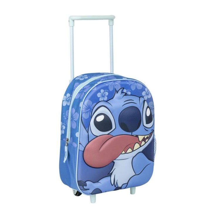 Cerda Kids Backpack Trolley 3D Stitch Back To School 2100005120  2+ years