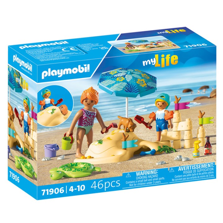 PLAYMOBIL 71906 Mom and Child at the beach  3+ years