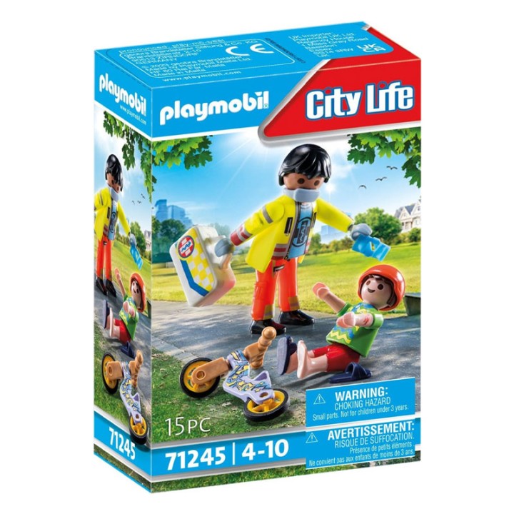 PLAYMOBIL City Life Rescue Team and Kid 71245