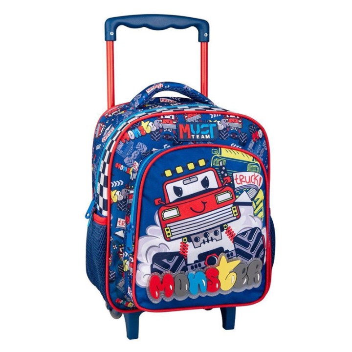 Bag Trolley Must Team kindergarten 27Ch10Ch31 2Thikes Monster Truck