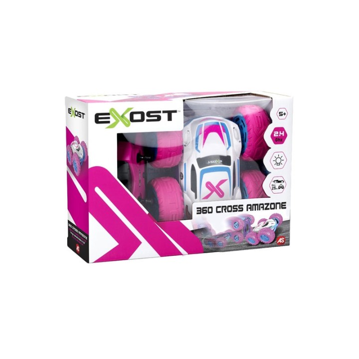 AS Company Silverlit Tilekateythynomeno Aytokinito Exost R/C 1:18 360 Cross Amazone Led 7530-20250  6+ years