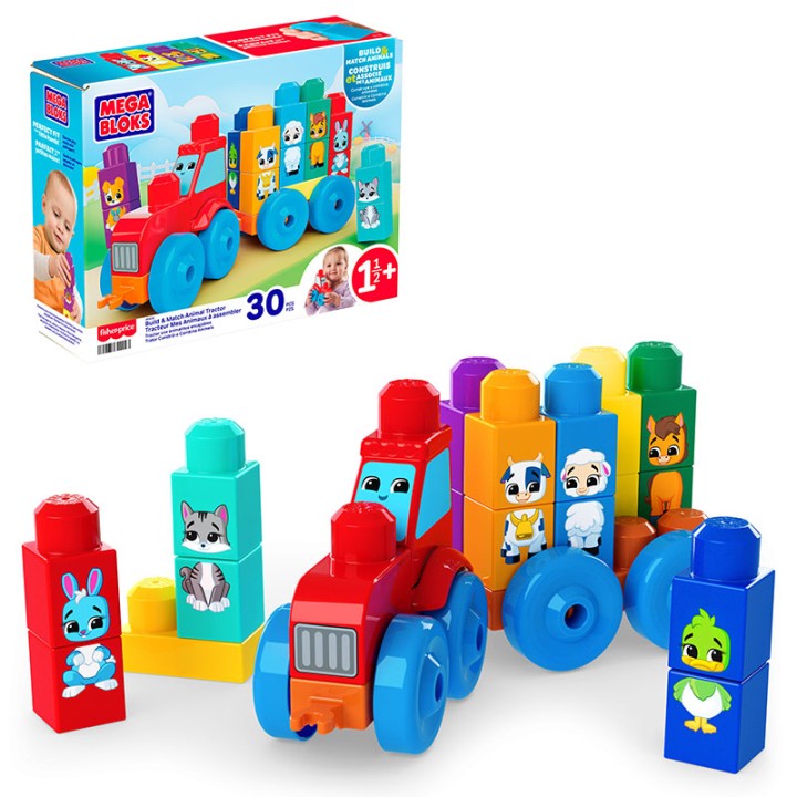 Mega Blocks Mega Bloks - Trakter Me Zoakia Jkg33  6+ years