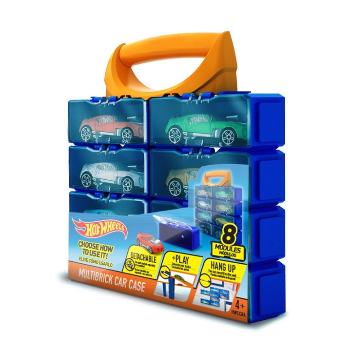 Hot Wheels Hot Wheels Multibrick Car Case (Stores up to 8 Cars) CC8 A  4+ years