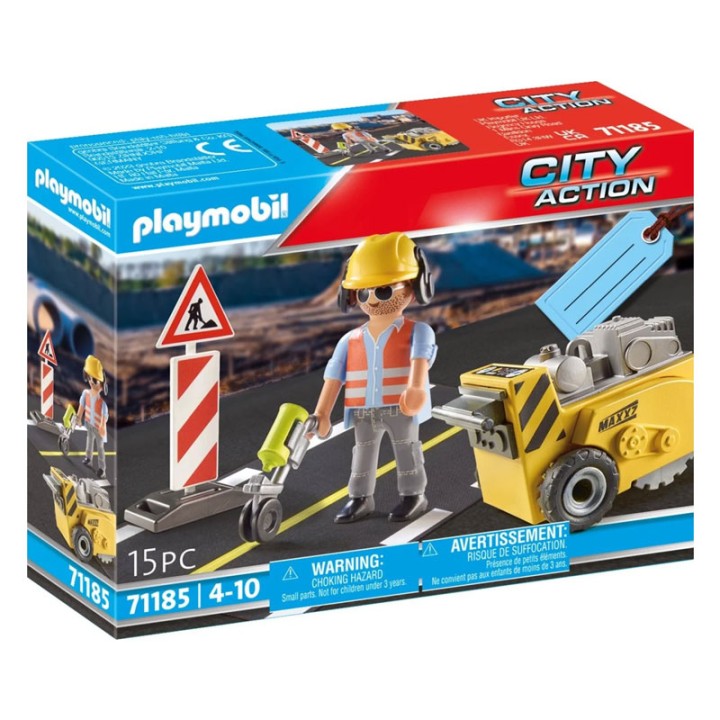 PLAYMOBIL City Action Gift Set Road Crew 71185