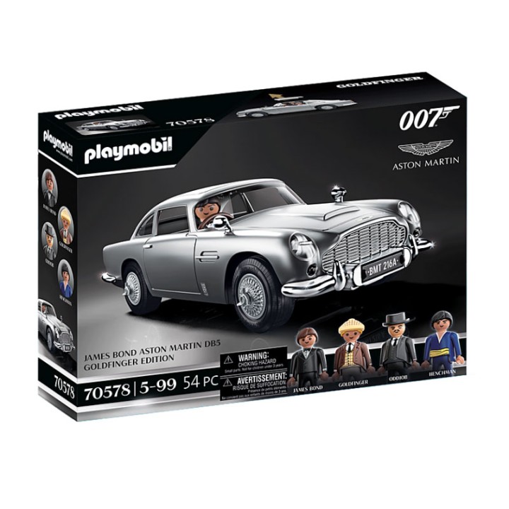 PLAYMOBIL James Bond Aston Martin DB5 – Goldfinger Edition 70578