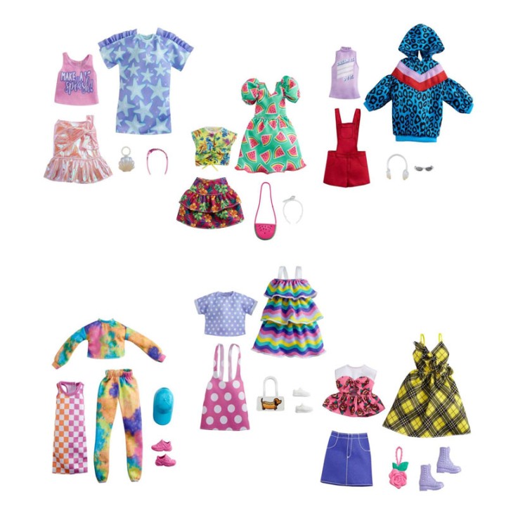 Barbie MODES - SET TON 2 (6 SChEDIA) - CDU GWF04  3+ years