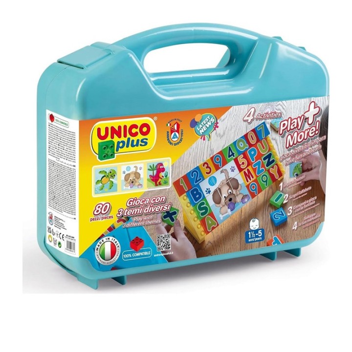 Androni Giocattoli Case Of Letters, Numbers And Puzzles 8637-0000  4+ years