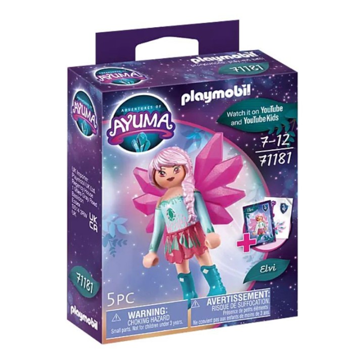PLAYMOBIL Crystal Fairy Elvi 71181  2+ years