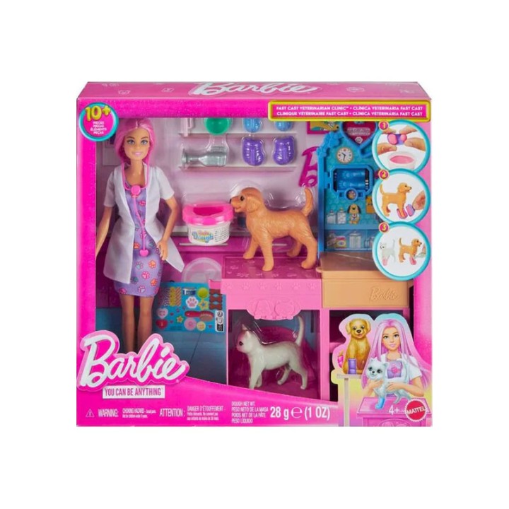 Barbie Iatreio Gia Zoakia Jfx93  4+ years