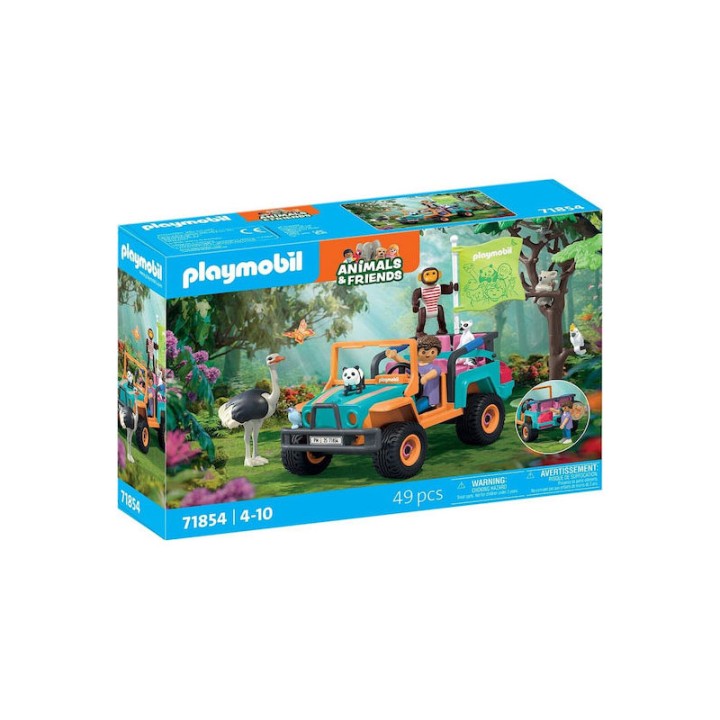 PLAYMOBIL Animals & Friends:Vehicle 4Ch4 71854  3+ years