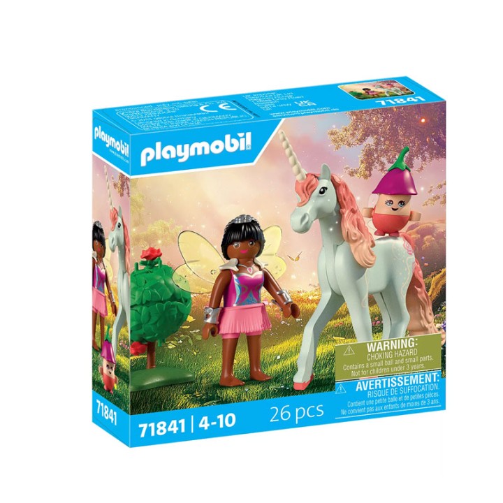 PLAYMOBIL 71841 Pink Unicorn with Fairy